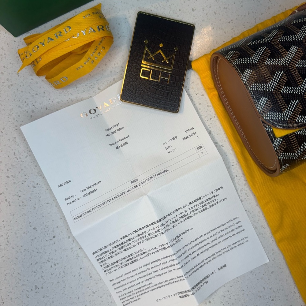GOYARD DOUBLE WATCH CASE - Picture 5 of 14